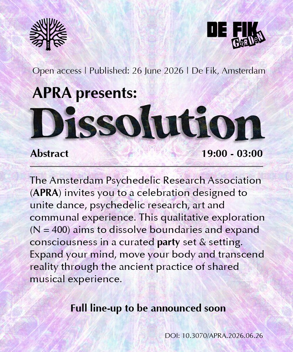 APRA Presents: Dissolution
