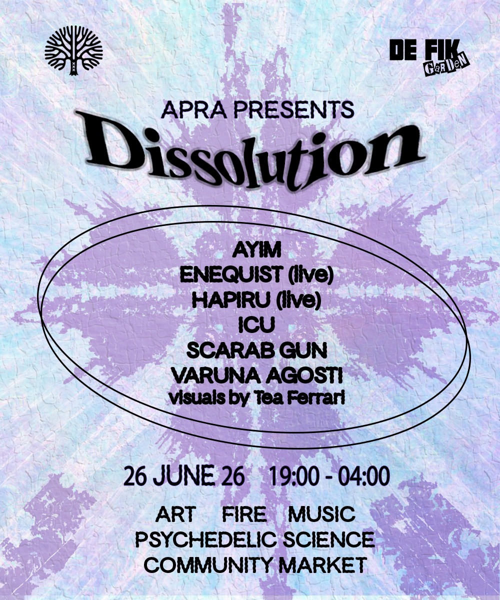 APRA Presents: Dissolution